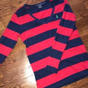 Ralph Lauren Sport Long Sleeved V-Neck
